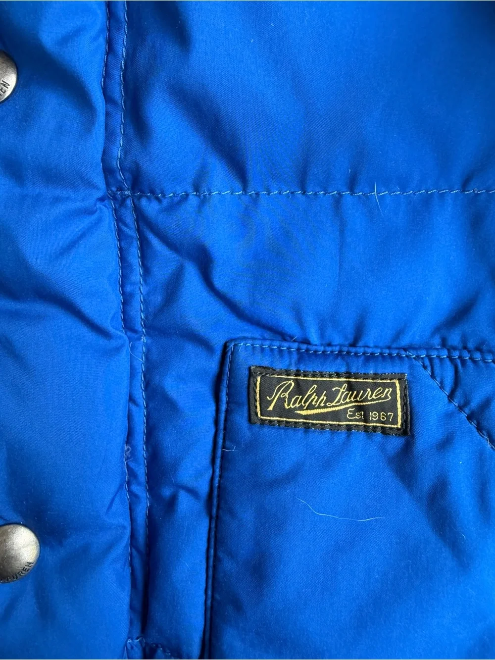 Polo by Ralph Lauren Bright Blue Kids Puffer Coat